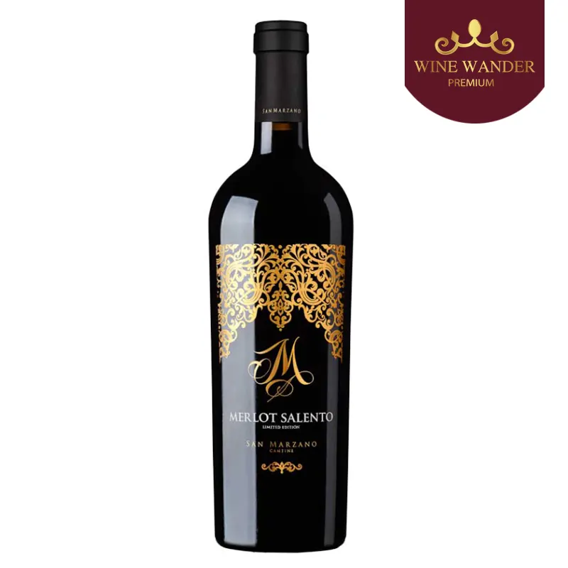 Rượu Vang Ý M Merlot Salento Limited Edition 2019