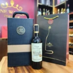 Hộp Quà Tặng 1 Chai Rượu Vang Pháp Chateau Haut Bazignan Bordeaux Superieur