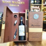 Hộp Quà Tặng 1 Chai Rượu Vang Pháp Chateau Haut Bazignan Bordeaux Superieur - Ảnh 4